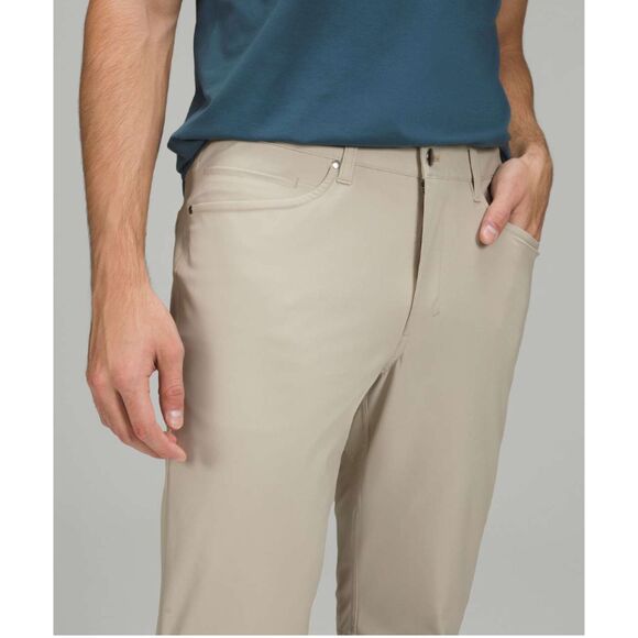 Men's Lululemon ABC Slim-Fit Pant 36"x 32" in Silverstone-EUC - Picture 3 of 14
